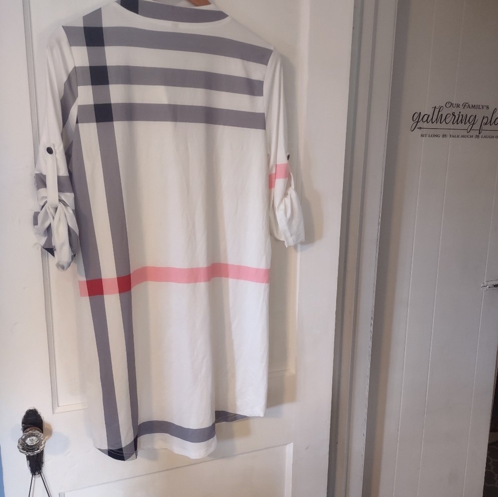 Women's stripped dress - Picture 3 of 9